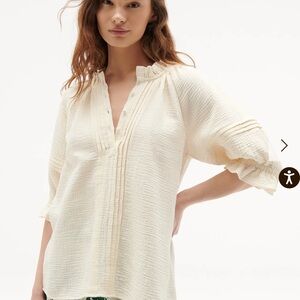 Figue Chic Cream Blouse for Women